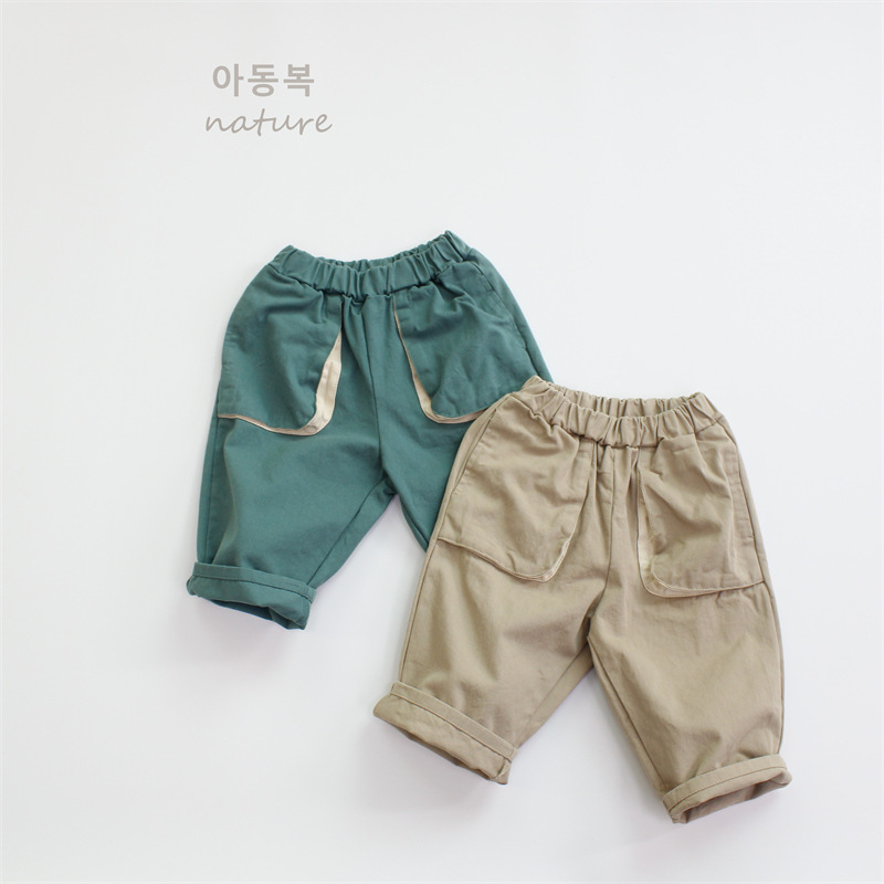 2025新入荷SL★子供服　ズボン★80cm〜140cm 2色