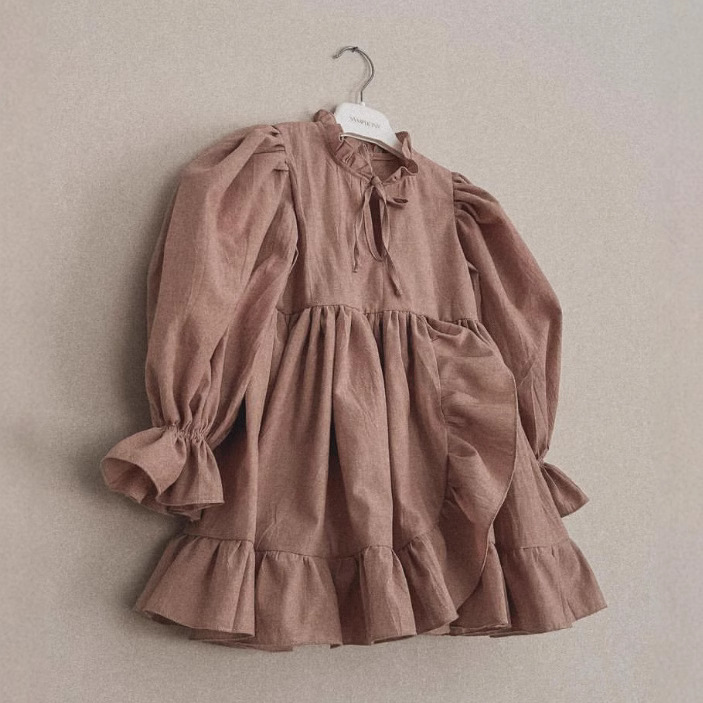 2025★春秋新作★韓国風子供服★ワンピース★90cm〜140cm