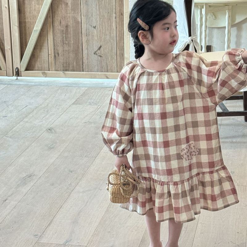 2025春新作LBB★子供服　ワンピース★90cm〜140cm