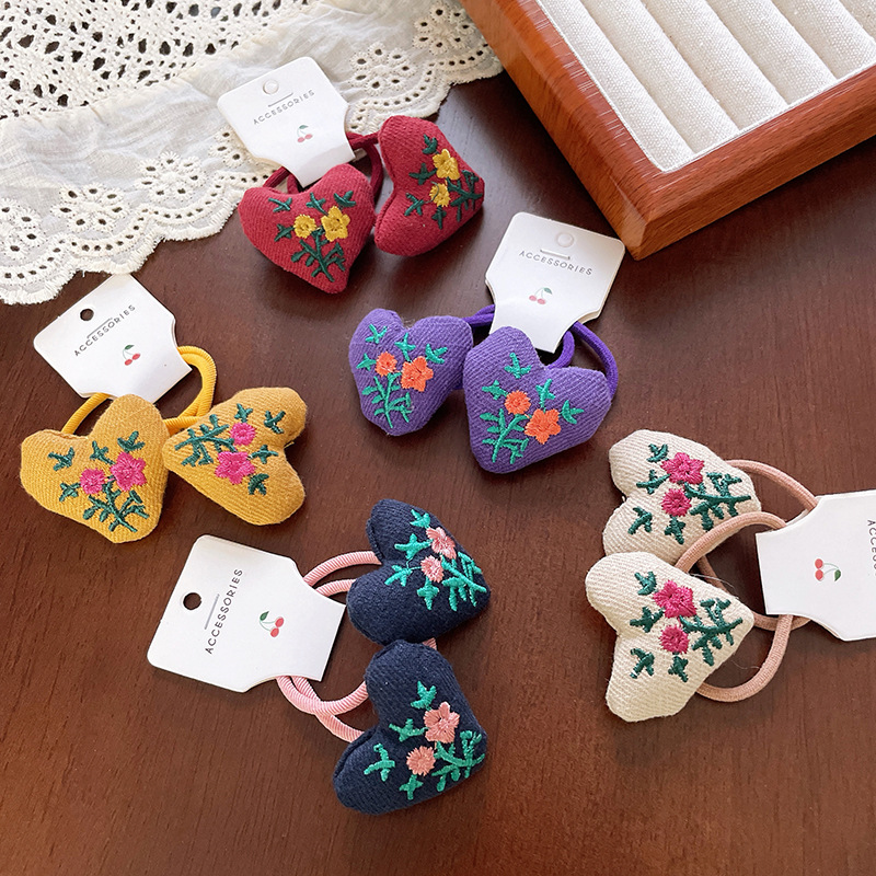 髪飾り★まとめ髪用★ヘアアクセサリー★子供用★ヘアゴム★可愛い