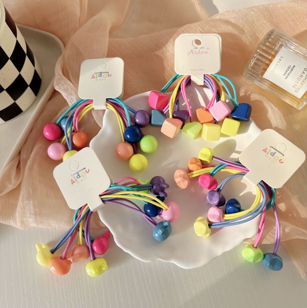 髪飾り★まとめ髪用★ヘアアクセサリー★子供用★ヘアゴム★可愛い