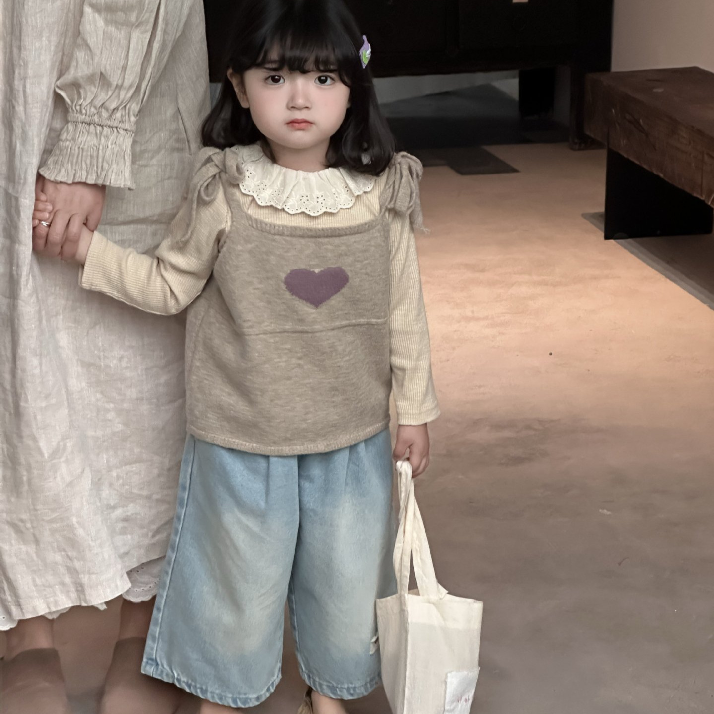 2025新作★子供服　トップス&ニットベスト&ズボン分けて★90cm〜140cm