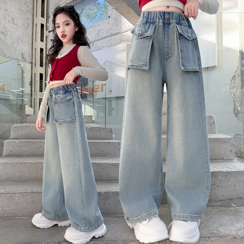 「2025」子供服★ズボン★ボトムス★ジーンズ★韓国風子供服★120cm〜170cm