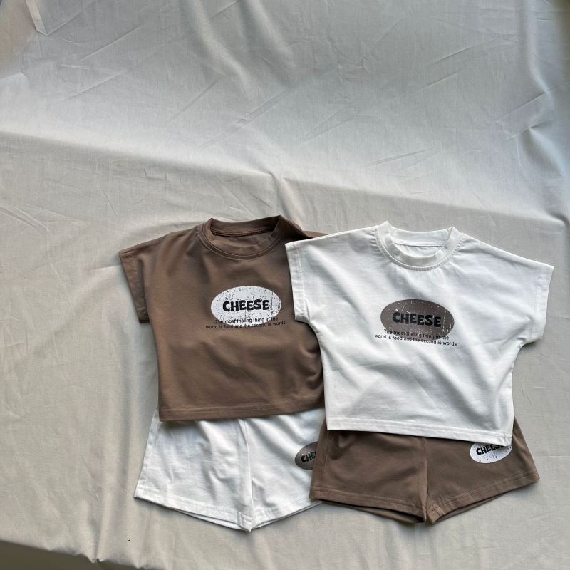 2025新作★子供服　トップス+ズボン　セット★73CM〜100cm 2色