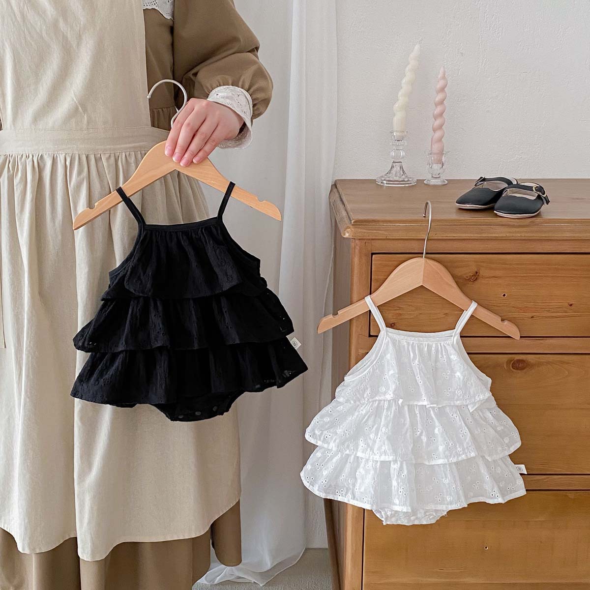 2025新入荷★ベビー服　ロンパース★66cm〜90cm 2色