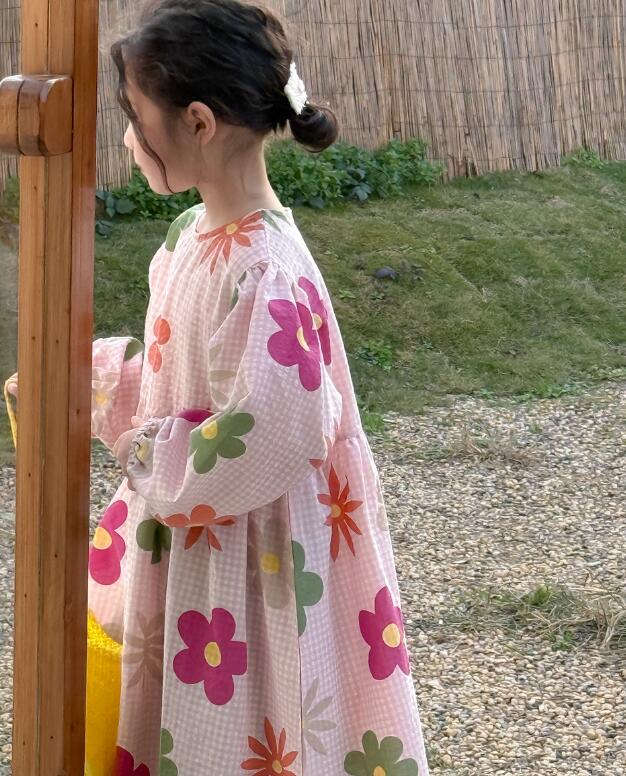「2025」子供服★ワンピース★長袖★韓国風子供服★90cm〜150cm