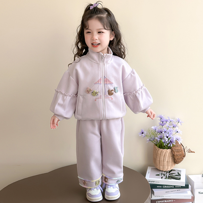 2025新品★子供服　セットアップ★90cm〜140cm 2色