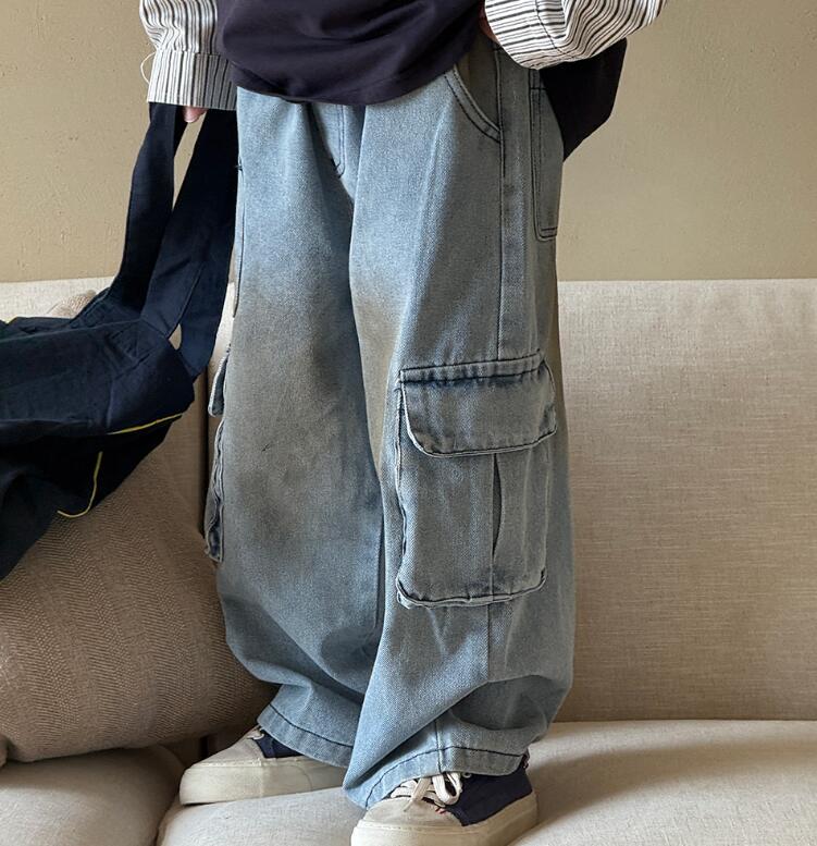 「2025」子供服★ズボン★ボトムス★ジーンズ★韓国風子供服★90cm〜150cm
