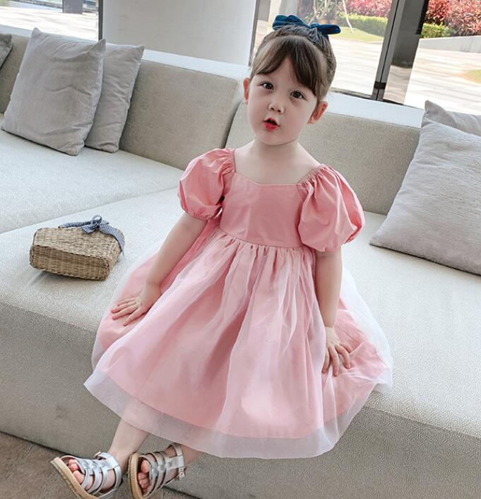 「2025」子供服★ワンピース★ドレス★半袖★韓国風子供服★90cm〜140cm