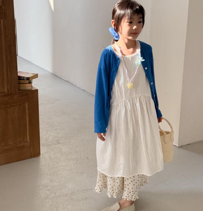 2025新品SJ★子供服　ワンピース★80cm〜130cm 2色