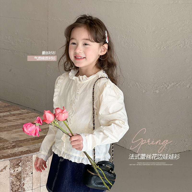 「2025」子供服★トップス★長袖シャツ★スカート★韓国風子供服★2色90cm〜150cm
