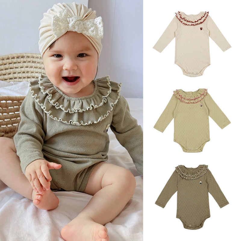 2025新入荷★ベビー服 ロンパース★66〜90 3色