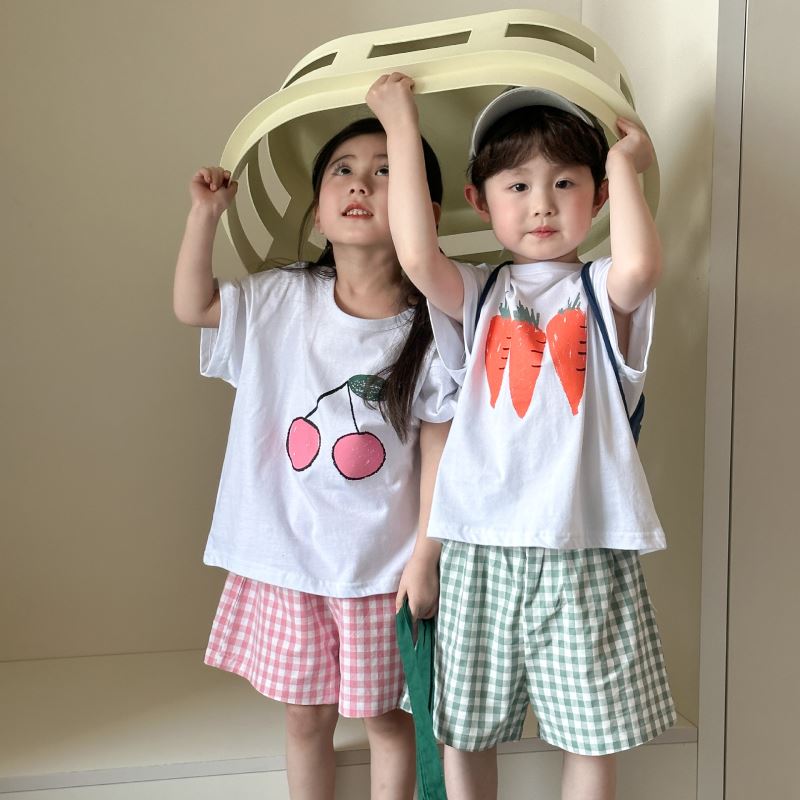 2025夏新品★子供服　ルームウェア　セットアップ★80cm〜150cm 4色