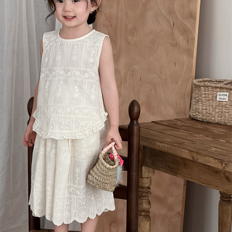 「2025」子供服★トップス+スカート★セットアップ★韓国風子供服★80cm〜130cm