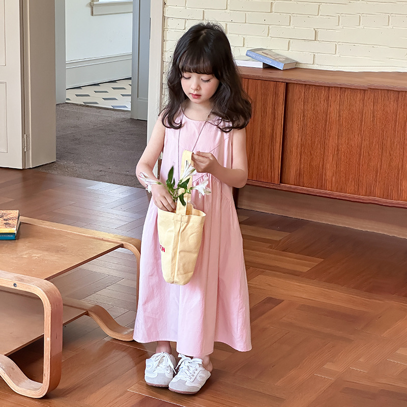 2025夏新作A★子供服　ワンピース★90cm〜170cm 2色