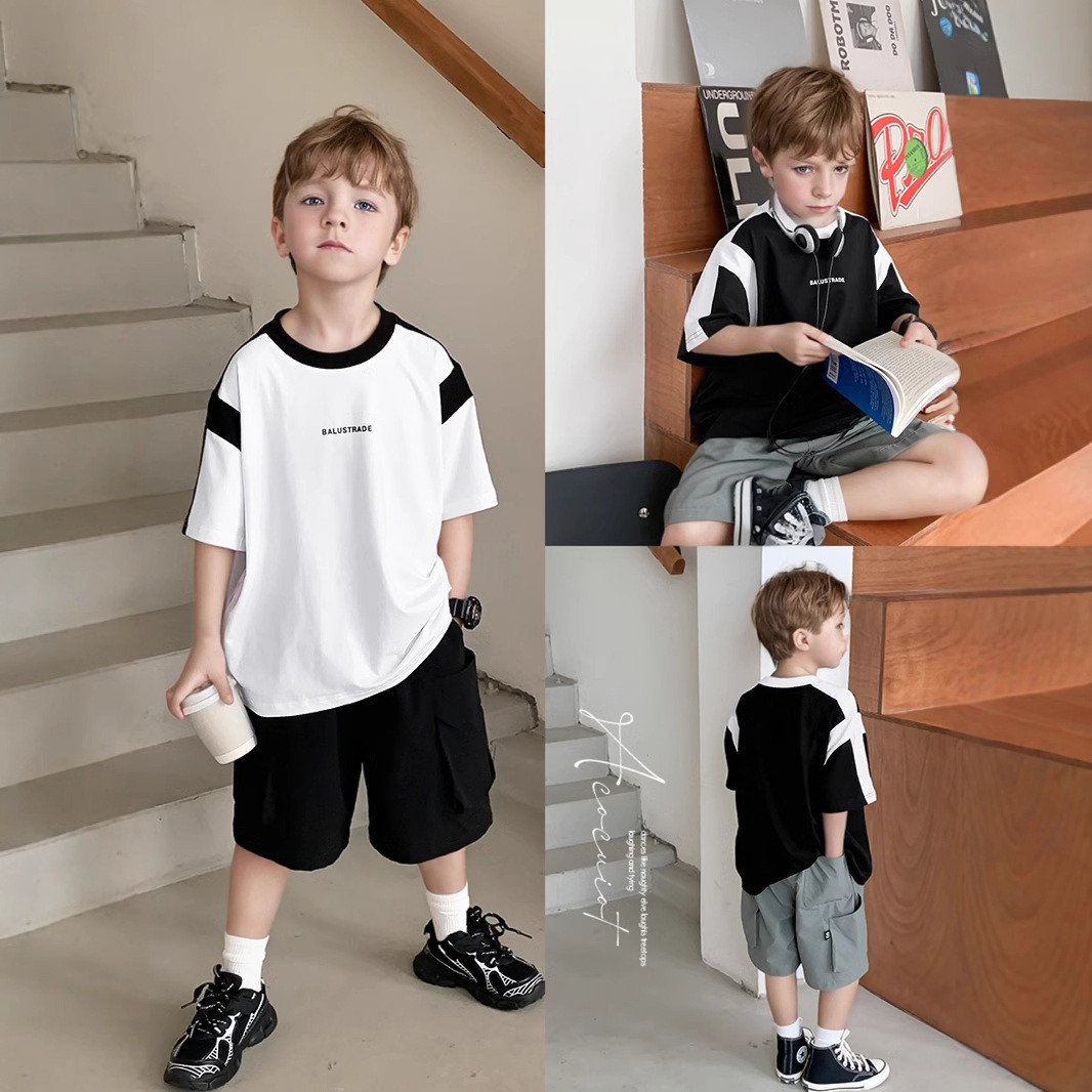 2025夏新作★子供服　トップス★120cm〜170cm 2色