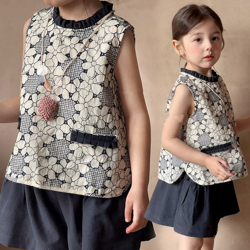 「2025」子供服★トップス+ショートパンツ★セットアップ★韓国風子供服★90cm〜150cm