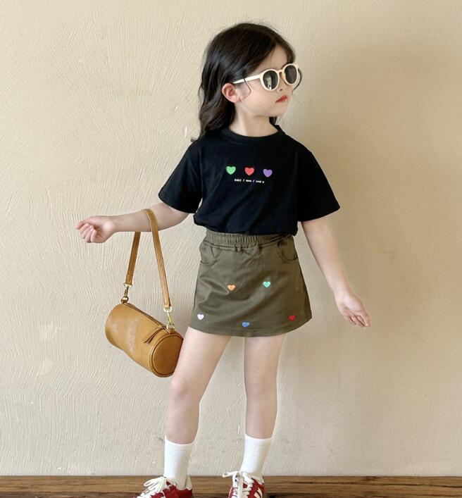 2025夏新作★子供服　トップス&スカート分けて★90cm〜140cm