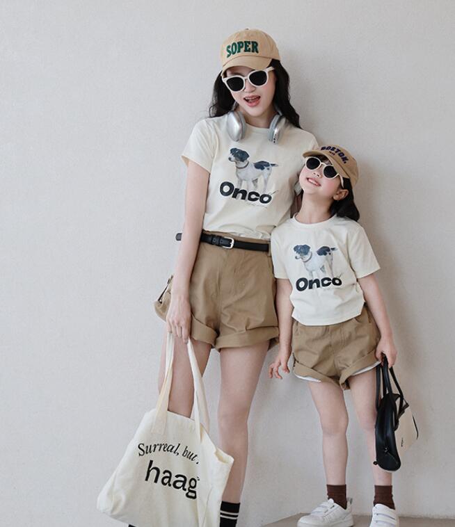 2025新入荷★子供服&親子服　トップス&ズボン(ベルト付き)★90cm〜140cm