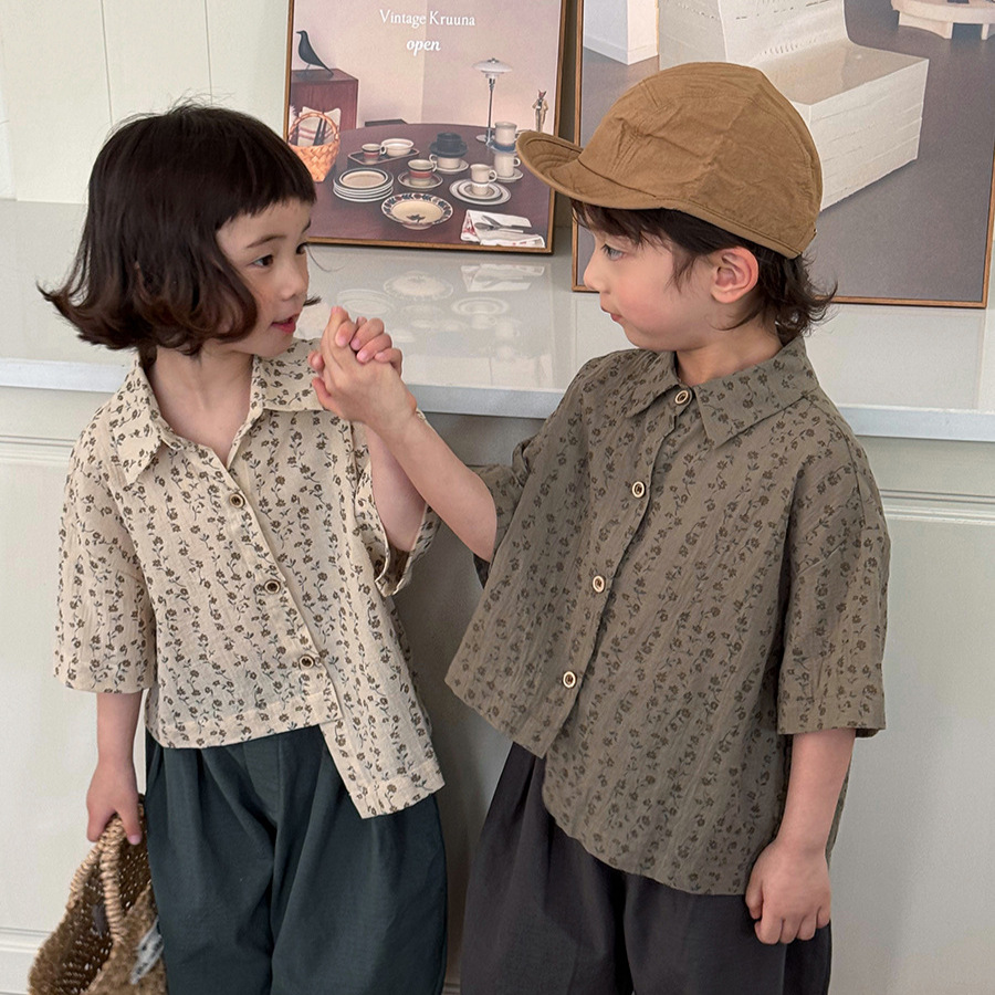 2025夏新作★子供服　トップス★80cm〜140cm 2色