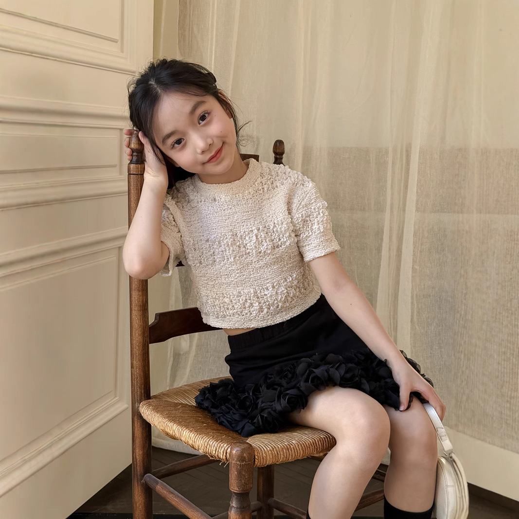 2025★夏新作★韓国風子供服★トップス★110cm〜160cm