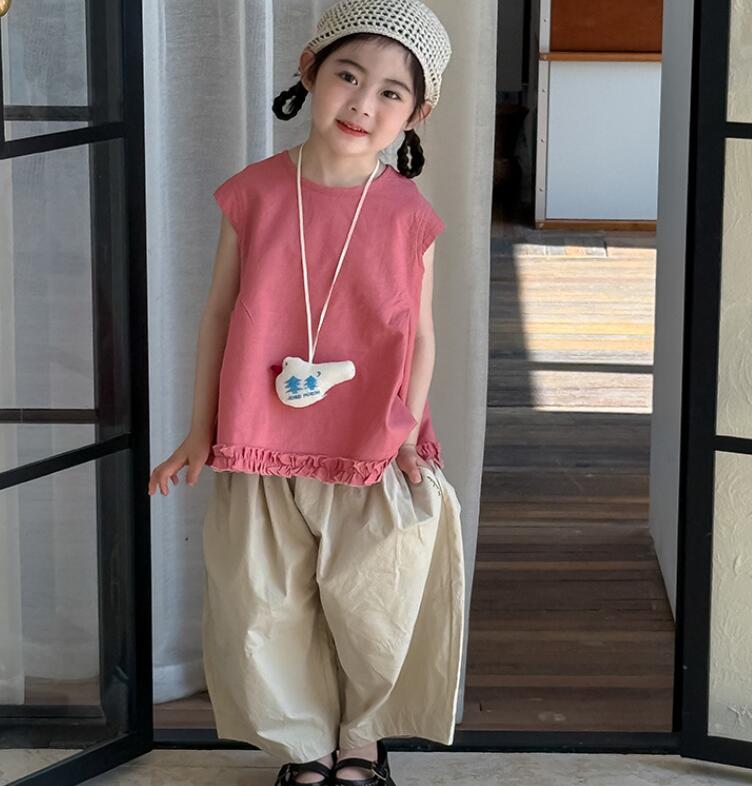 2025夏新作ZXR★子供服　トップス★90cm〜150cm 3色