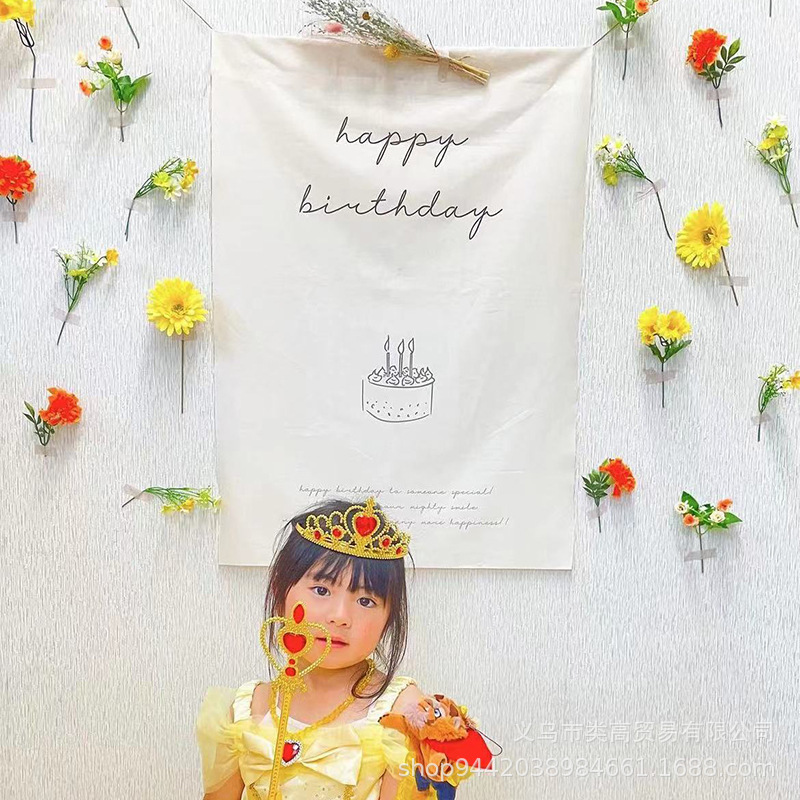 2025★壁掛け★撮影道具★背景★生日の祝い★タペストリー★デコレーション