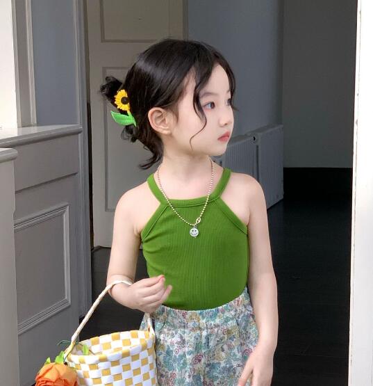 「2025」子供服★トップス★ベスト★キャミソール★韓国風子供服★90cm〜140cm