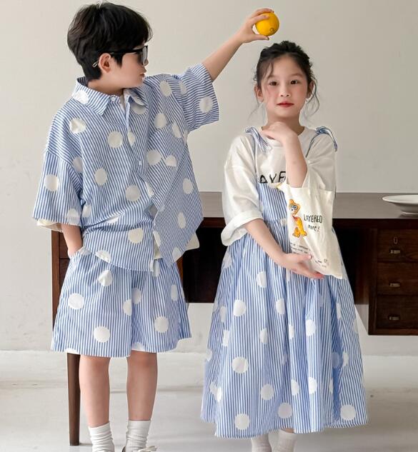 「2025」子供服★ワンピース★セットアップ★韓国風子供服★2色90cm〜150cm