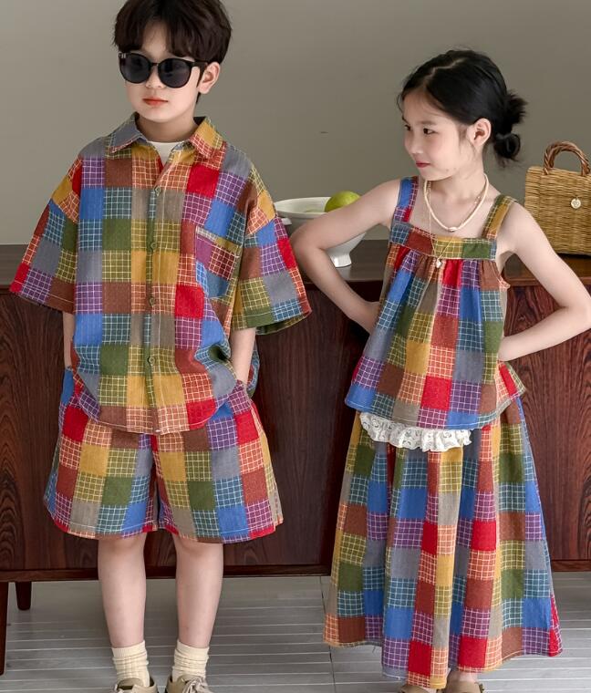 「2025」子供服★ワンピース★セットアップ★韓国風子供服★2色90cm〜150cm