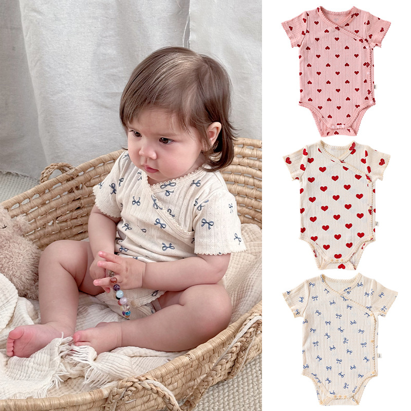 2025新入荷★ベビー服　ロンパース★66cm〜90cm 3色
