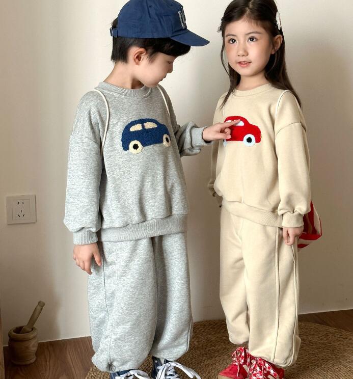 2025秋新品★子供服　セットアップ★80cm〜150cm 2色