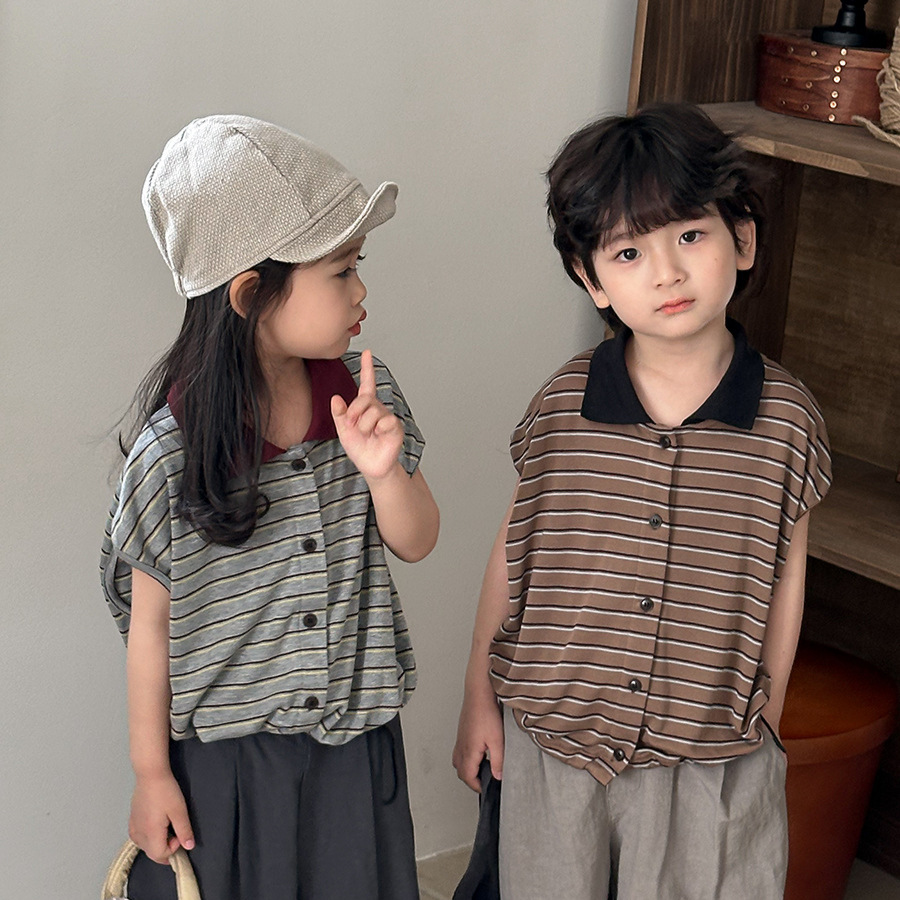 2025新作★子供服　トップス★80cm〜140cm 2色