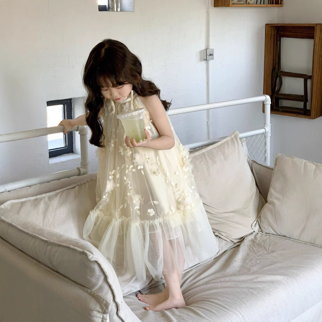 「2025」子供服★ワンピース★袖なし★ドレス★韓国風子供服★90cm〜140cm
