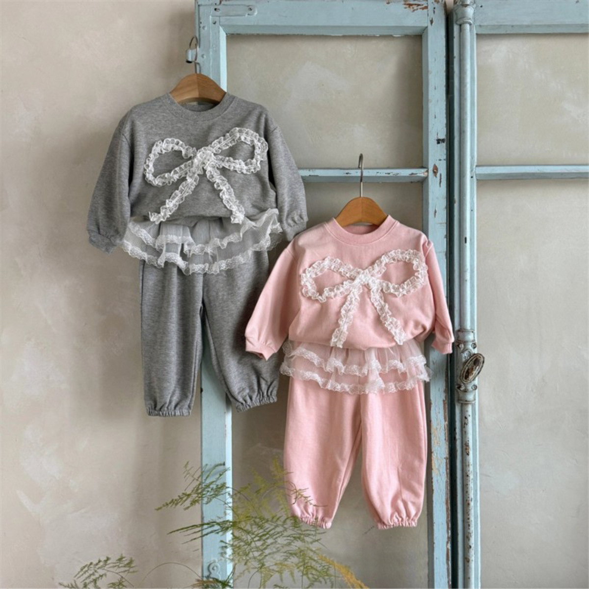 2025秋新品★子供服　セットアップ★73CM〜100cm 2色