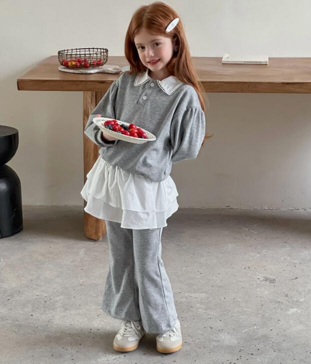2025秋新品LMM★子供服　セットアップ★90cm〜150cm