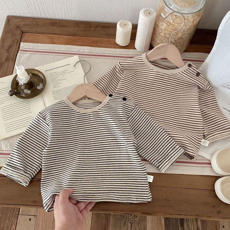 「2025」子供服★トップス★Tシャツ★長袖★韓国風子供服★2色73cm〜100cm