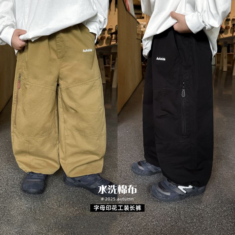 2025秋新入荷★子供服　ズボン★90cm〜150cm 2色