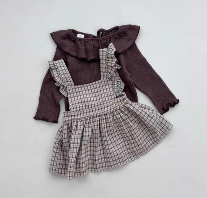 2025秋新品LLZ★ベビー服　ワンピース★73CM〜120cm 2色