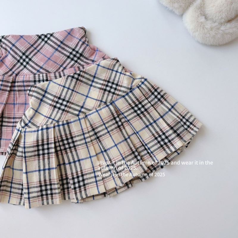 2025新品TQ★子供服　スカート★90cm〜150cm 2色