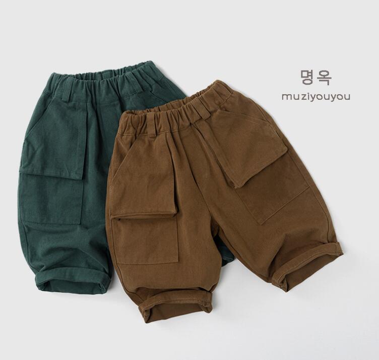 2025秋新入荷muji★子供服　ズボン★80cm〜130cm 2色