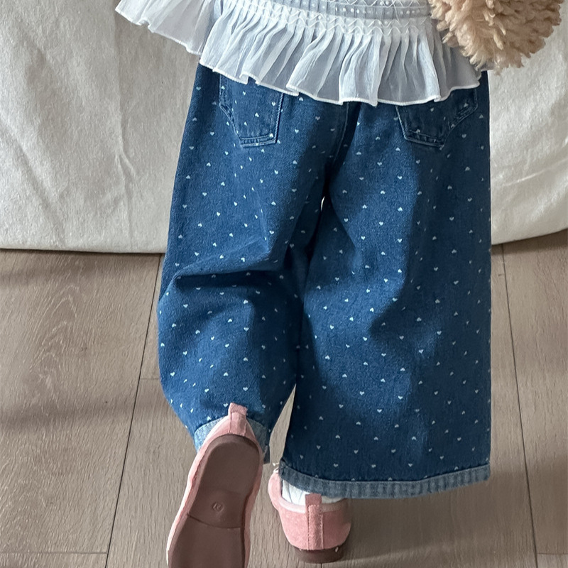 2025秋新作XF★子供服　ズボン★80cm〜130cm 2色