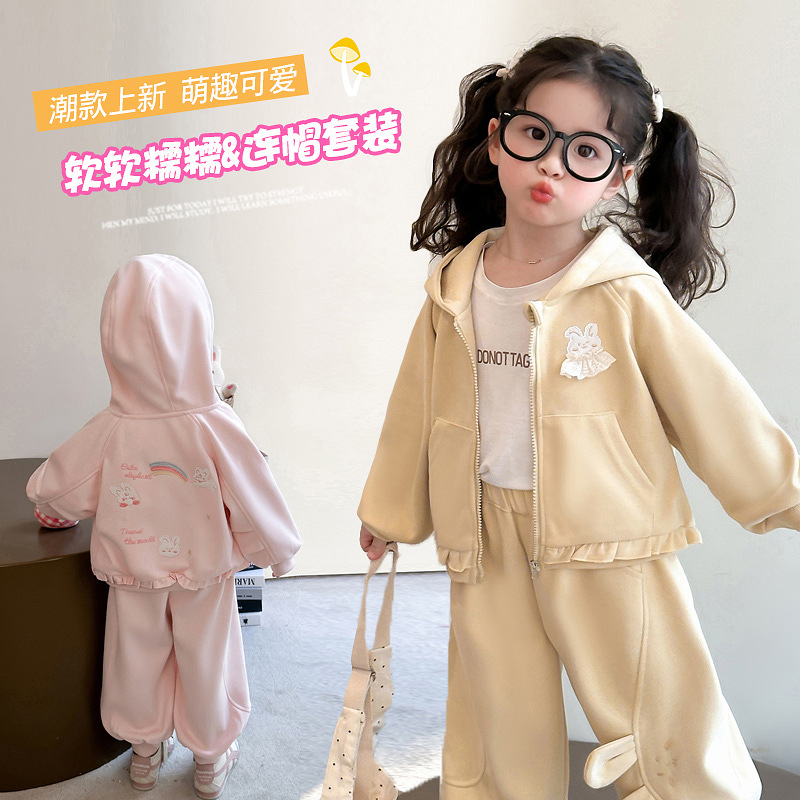 2025秋新品★子供服　セットアップ★90cm〜140cm 2色