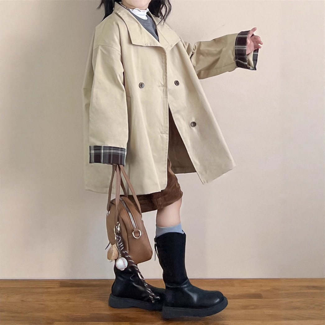 2025秋新品★子供服　コート&ニットベスト&インナー&ズボン★90cm〜140cm