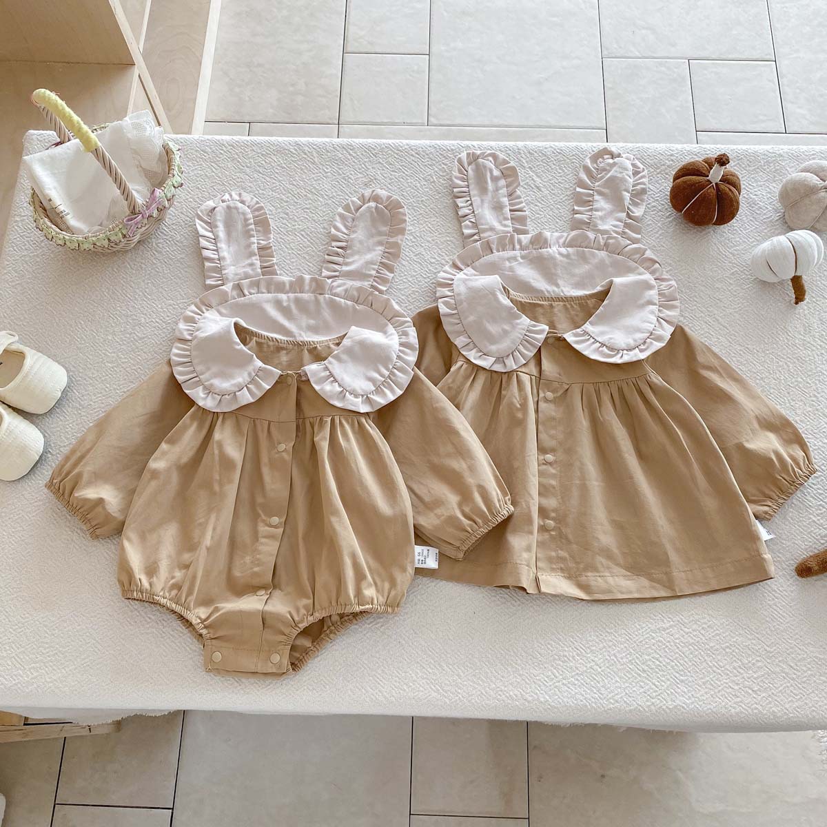 2025秋新入荷★ベビー服　ロンパース&ワンピース★