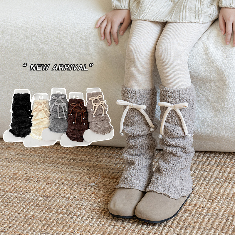 2025年★子供靴下★レッグウォーマー　ルーズソックス★5種