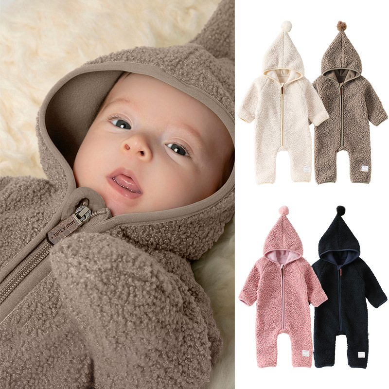 2025冬新入荷★ベビー服　ロンパース★66cm〜90cm 4色