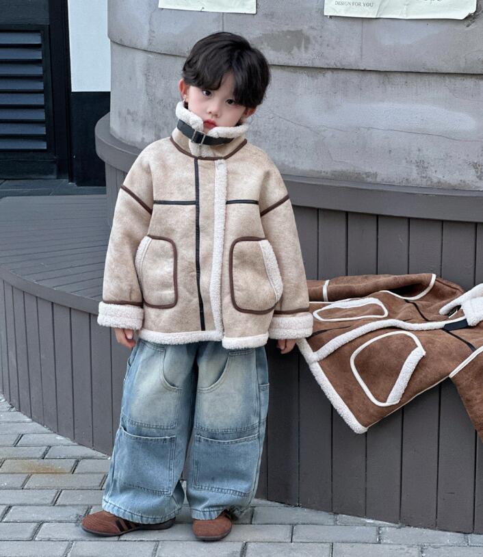 2025冬新品★子供服 　コート★90cm〜140cm 2色