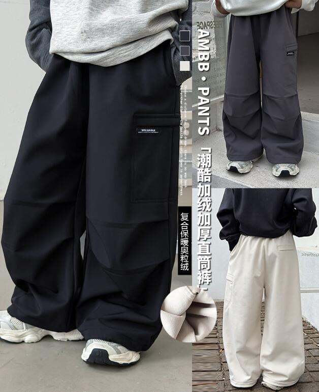 2025冬新品A★子供服　ズボン★90cm〜170cm 3色