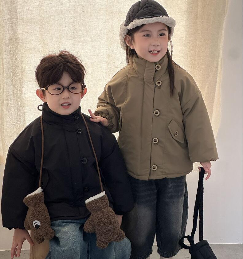 2025冬新品QMM★子供服 　コート★80cm〜150cm 2色